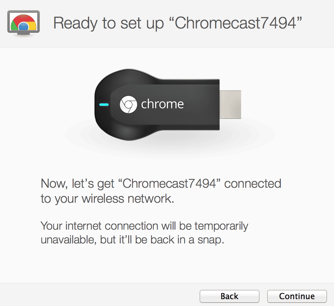 hook up chromecast to iphone