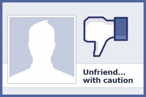 Facebook Unfriend