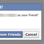 Facebook Unfriend Window