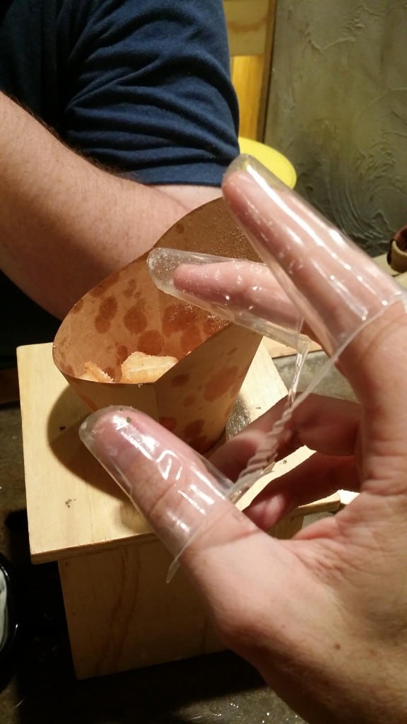 Koreans finger condom