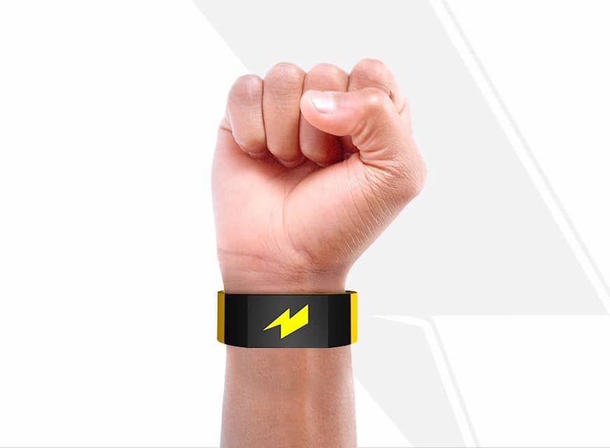 Pavlock electric wrist band