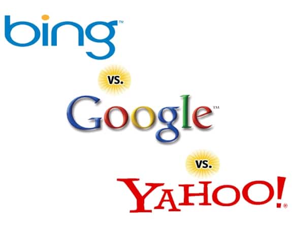 Bing google yahoo