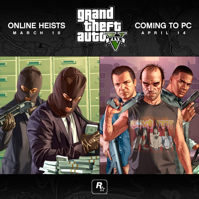 GTA Online Heists Revealed With Screenshots and New Trailer for PC and  Consoles - Expected to Arrive Next Year