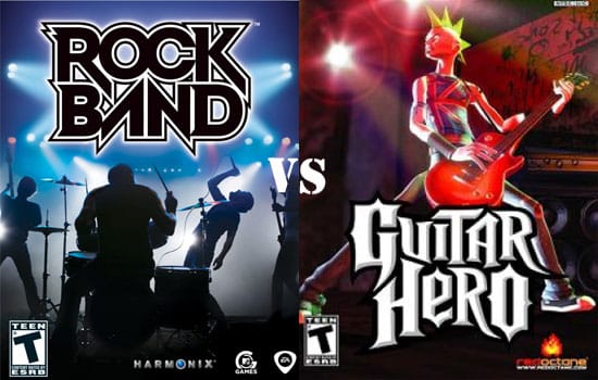 Rock band vs guitar hero