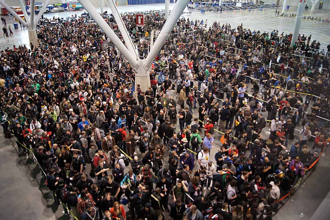 Pax east is too crowded