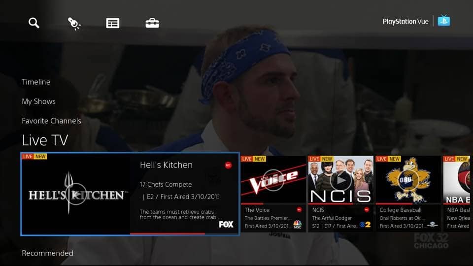 Sony Playstation Vue