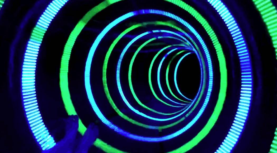 Led waterslide