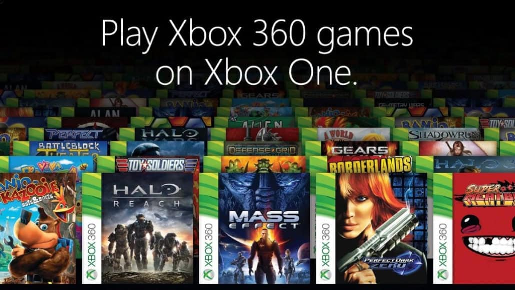 Microsoft unveils the first 104 games that will be backwards