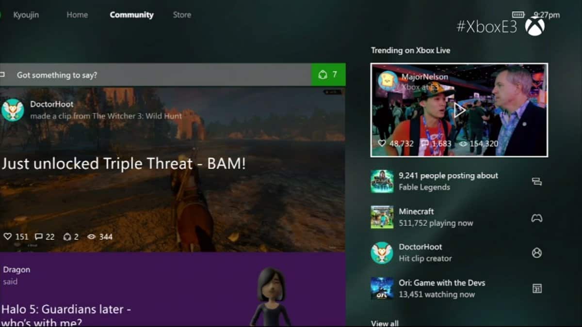 xbox-one-community-tab