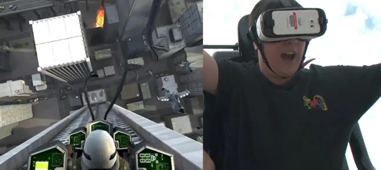 Sig Flags VR Rollercoaster