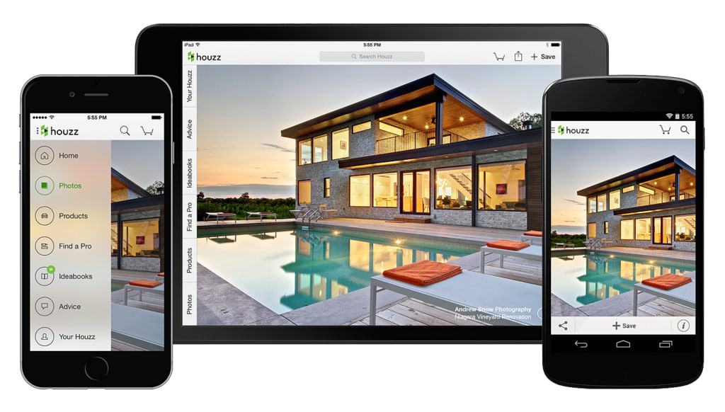 Houzz app review  winner of the Best App award at the 