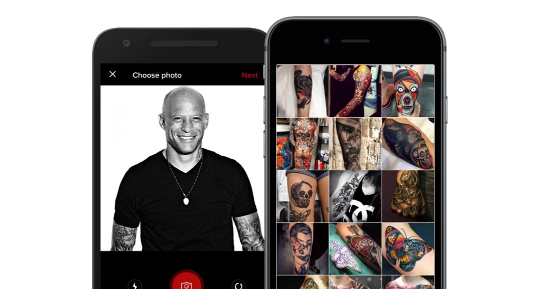 INKHUNTER  the best mobile app for trying on virtual tattoos using  augmented reality  YouTube