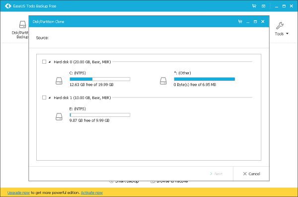 easeus todo disk clone