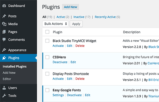 Wordpress plugin