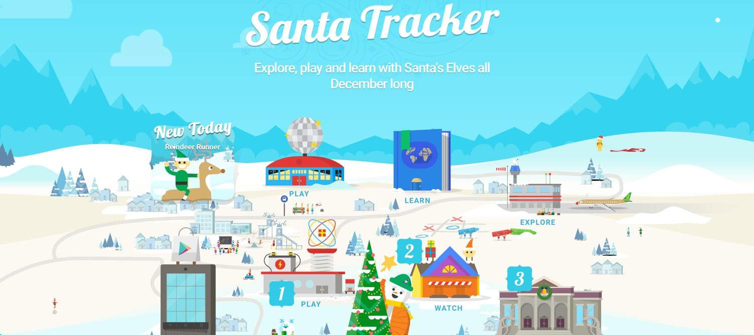 Google's annual Santa Tracker is live 