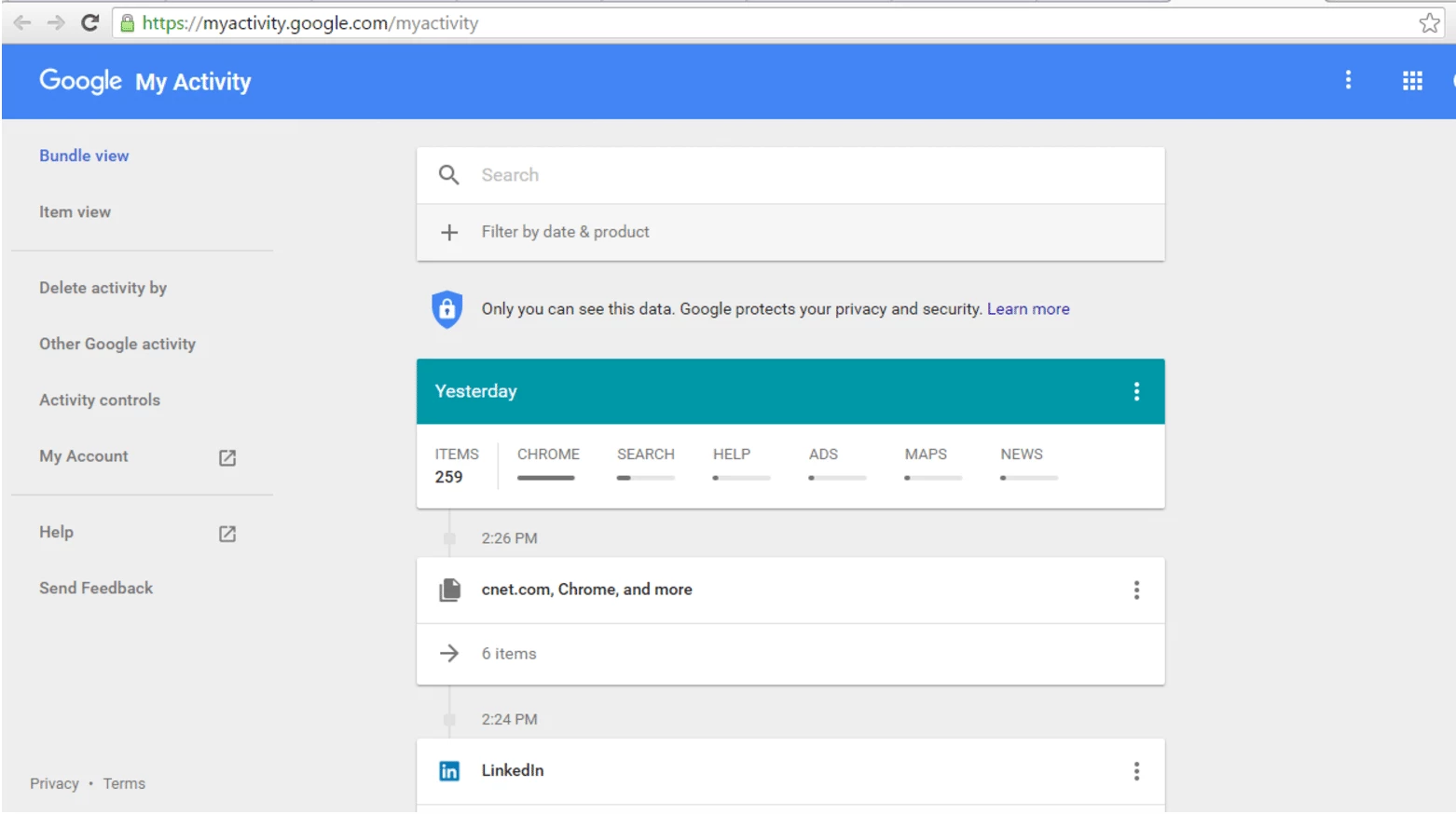 google tracking