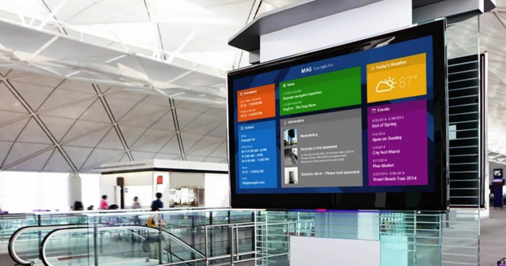 digital signage