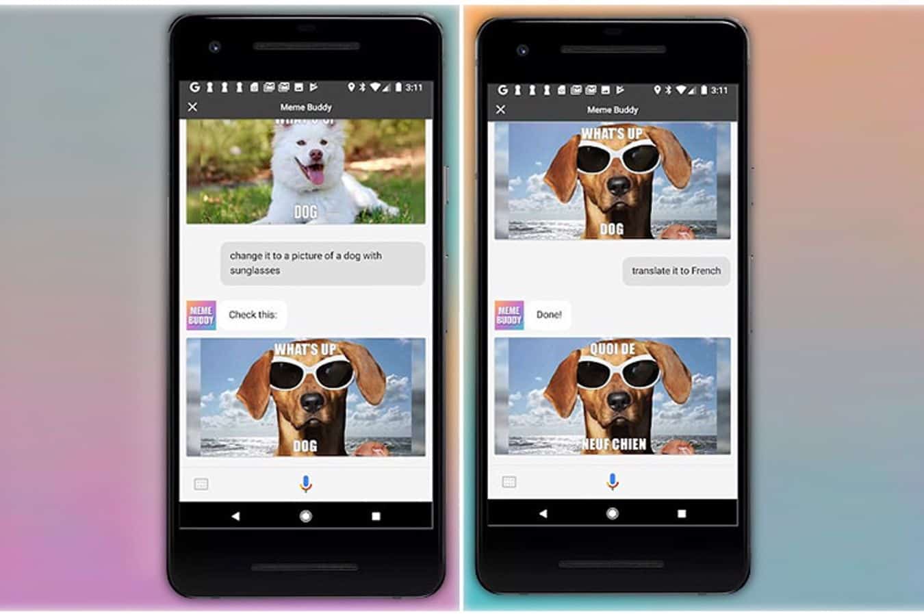 meme buddy google assistant