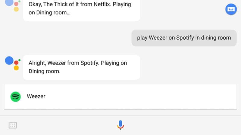 google assistant chrome