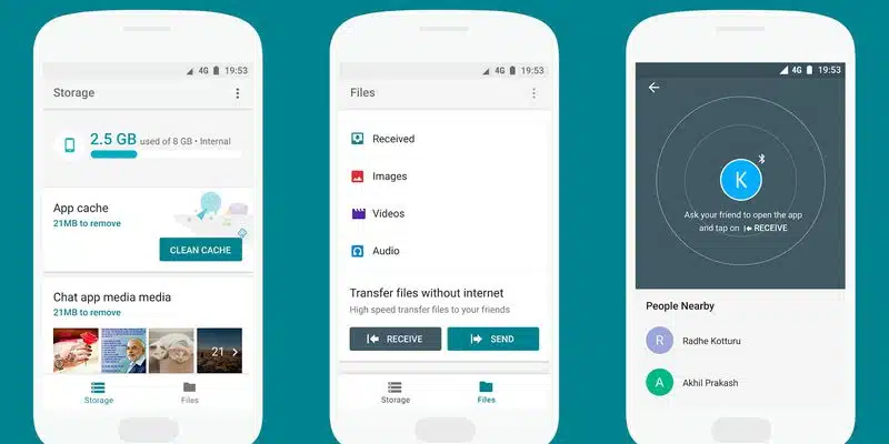 files go transfer app online offline