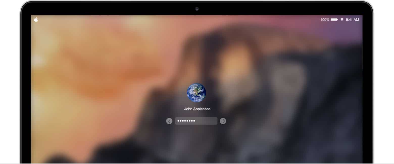 reset password mac