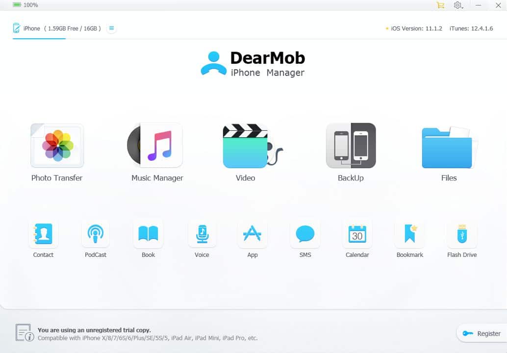 dearmob iPhone manager