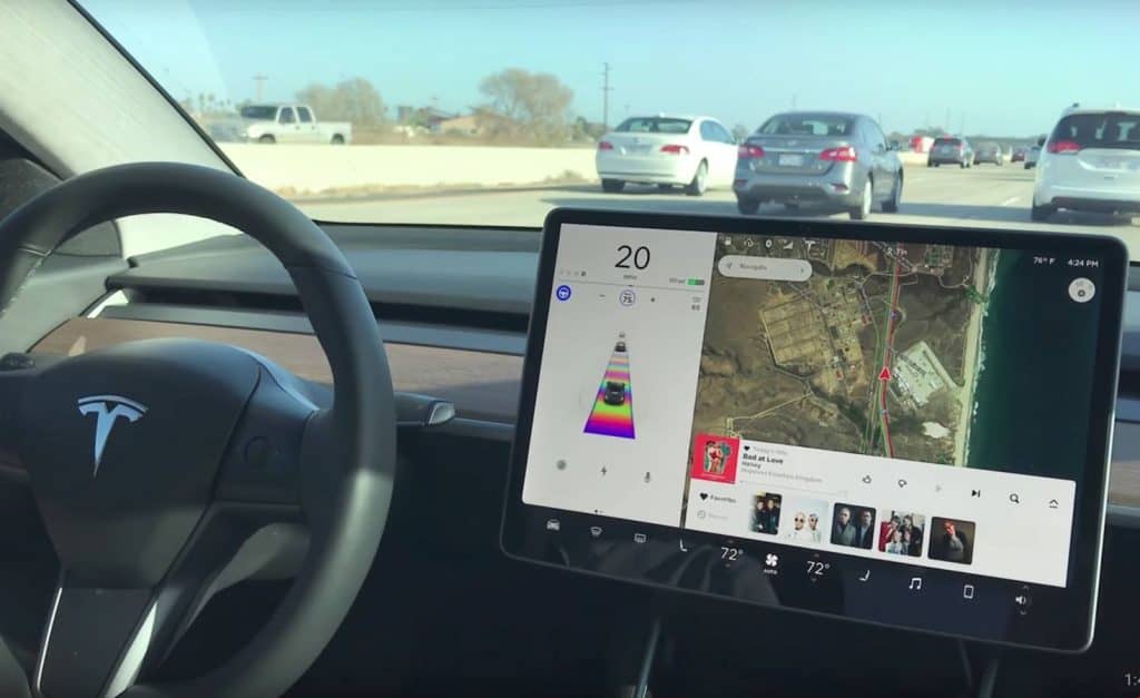 tesla model 3 autopilot