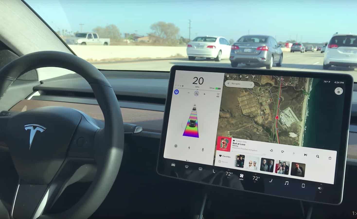 Tesla model 3 autopilot