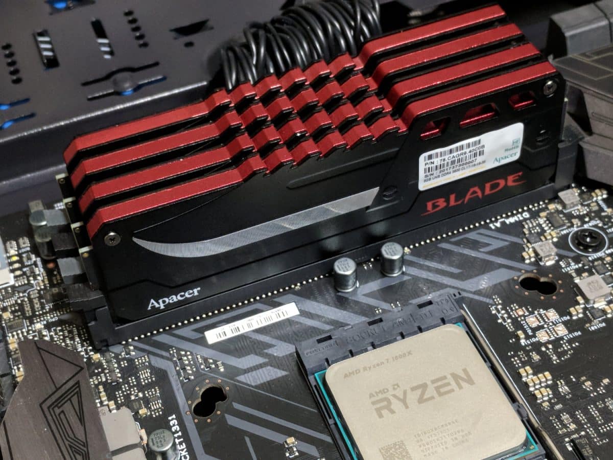 Review: Apacer Blade 3600 32GB DDR4 kit