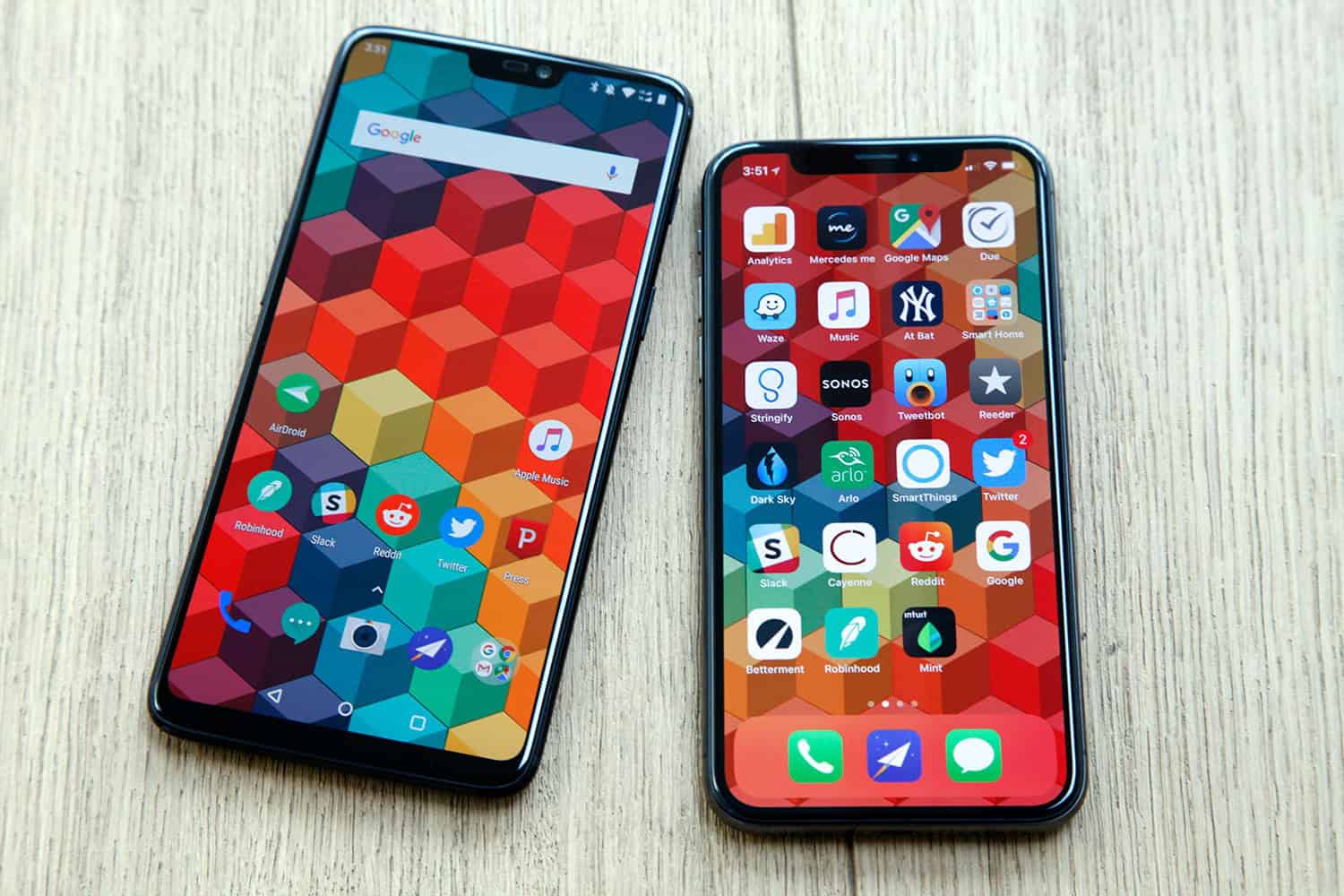 oneplus 6 beat iphone x notch