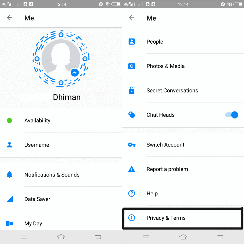 how to delete facebook messenger