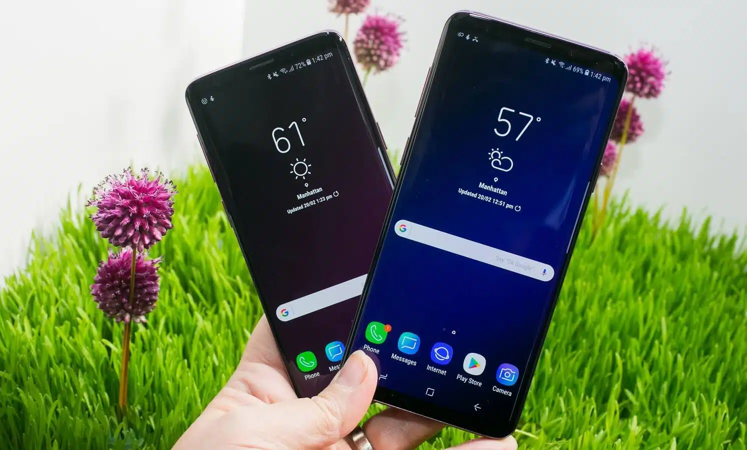 samsung s9 oath apps