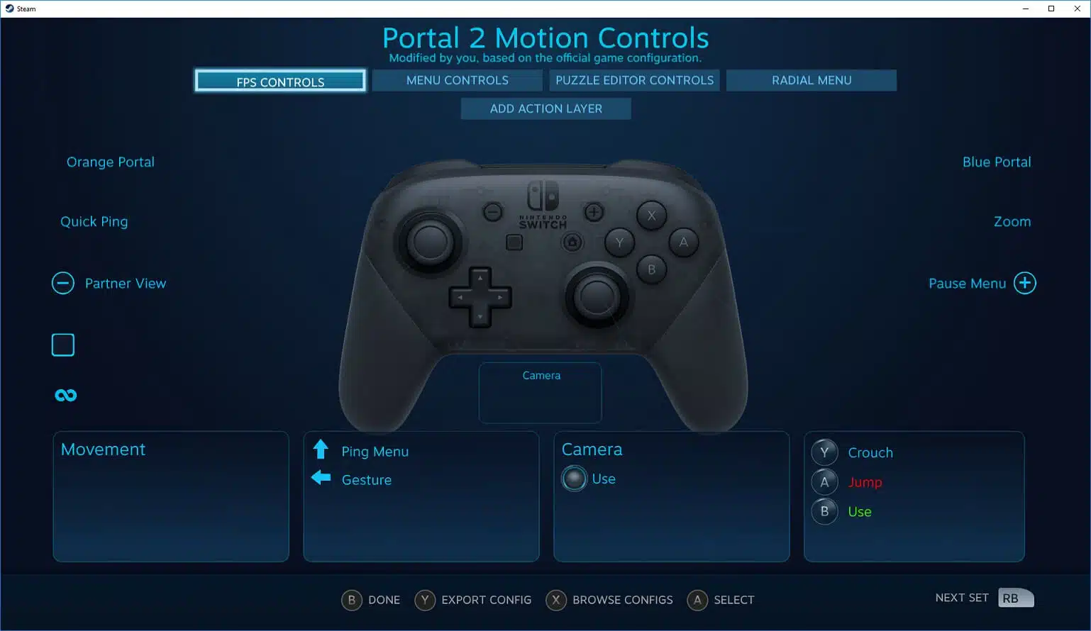 switch pro on steam