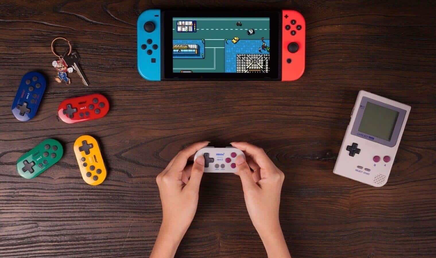 8bitdo Is Releasing A Tiny Switch Controller And It Is Absolutely Adorable