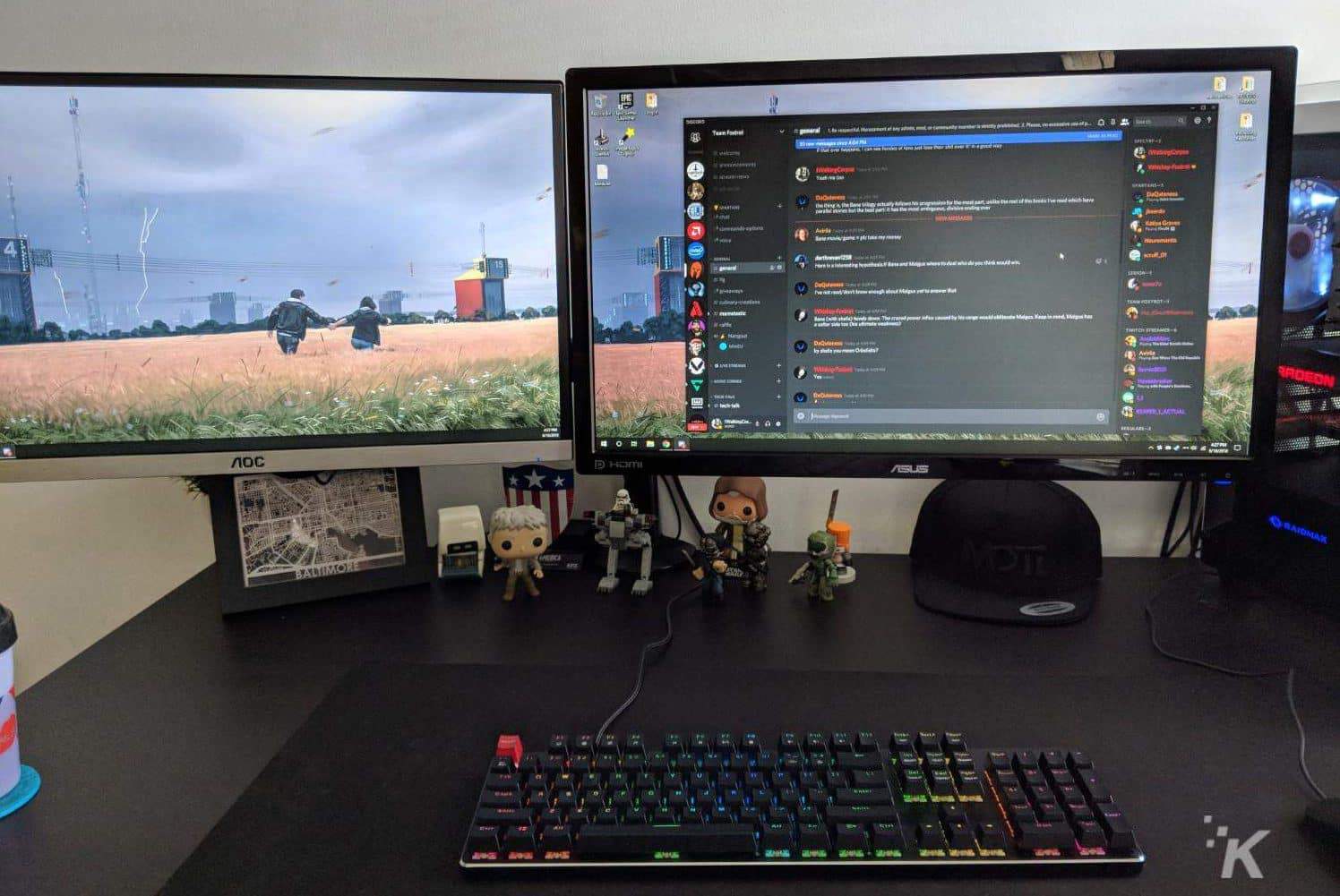 multiple monitor system