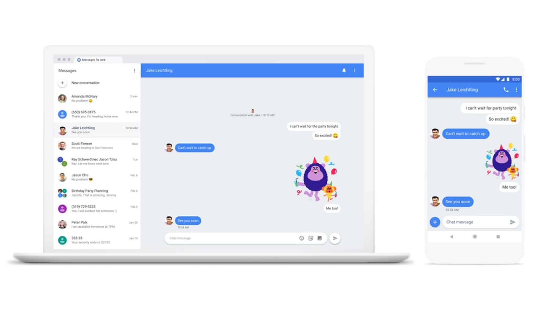 Android messages