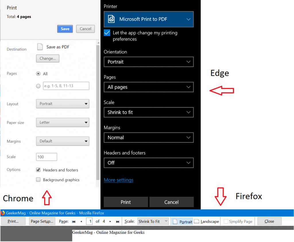 Microsoft print to pdf