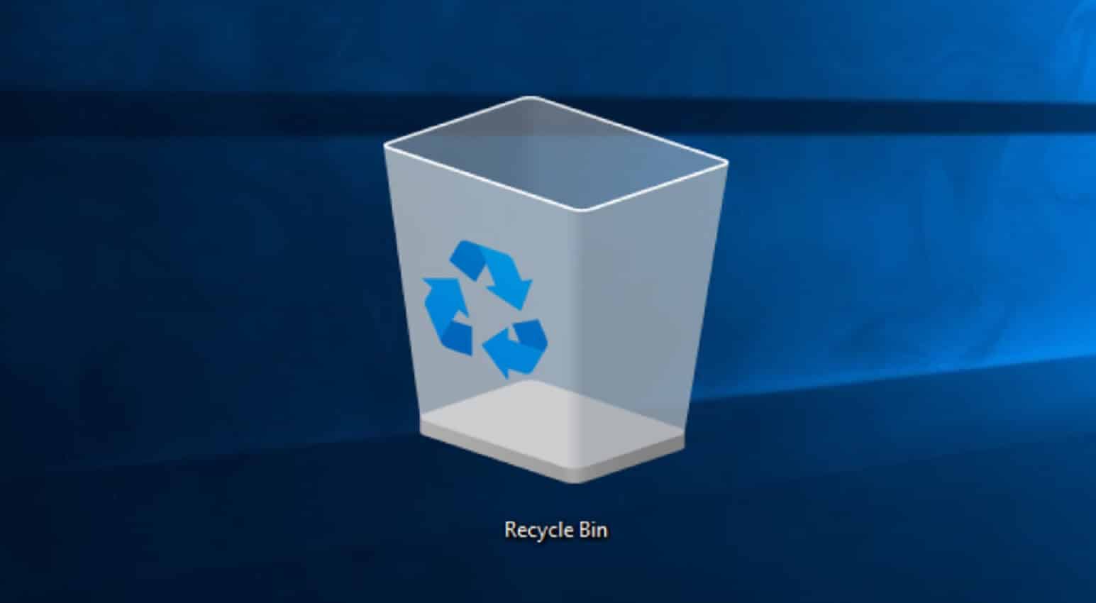 Here's how to restore a lost Recycle Bin in Windows 10