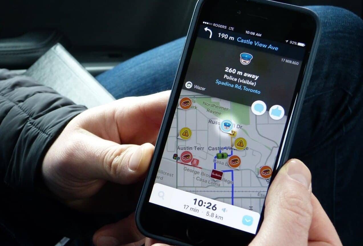 Waze app google maps