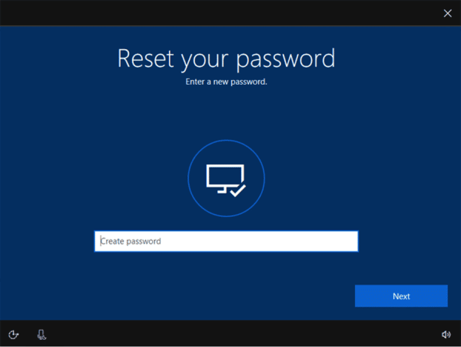 cmd password reset wi dows 8