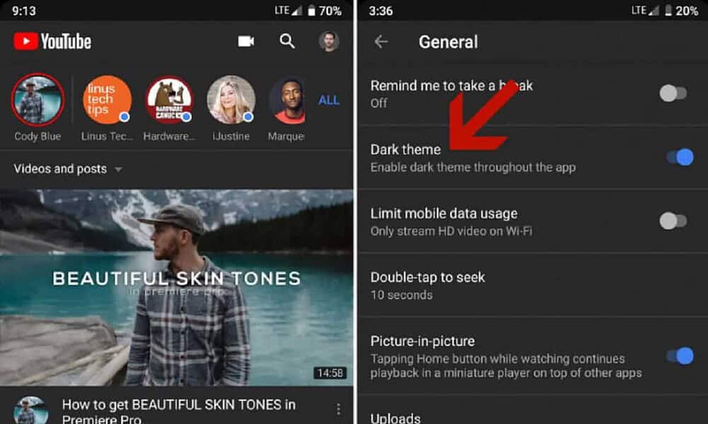 It Looks Like Android Users Are Finally Starting To See The Dark Theme It Looks Like Android Users Are Finally Starting To See The Dark Theme