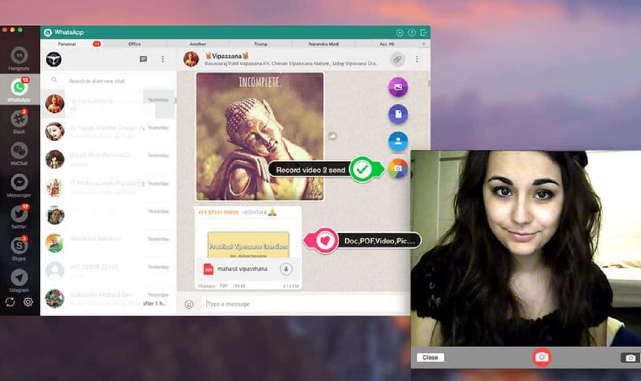 all in one chat app mac