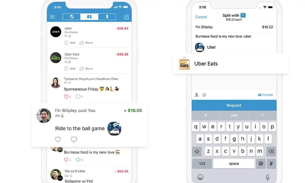 how to use venmo balance on uber eats