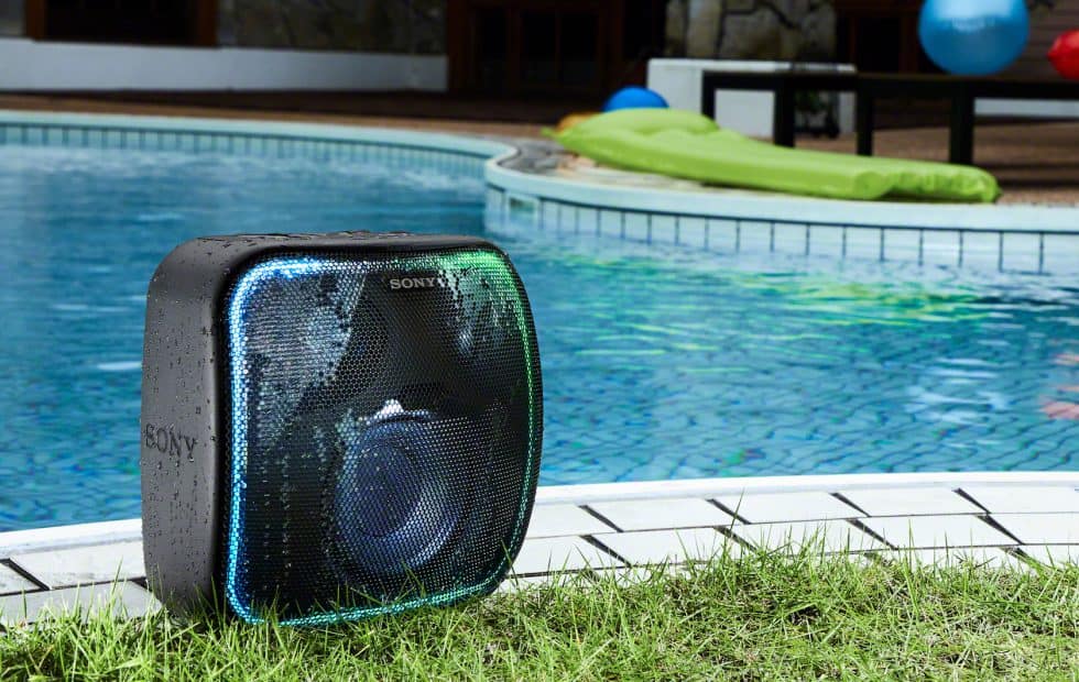 Sony waterproof speaker