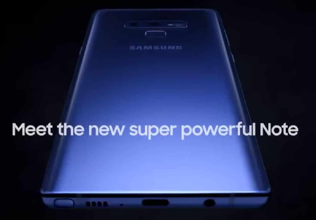 galaxy note 9 samsung