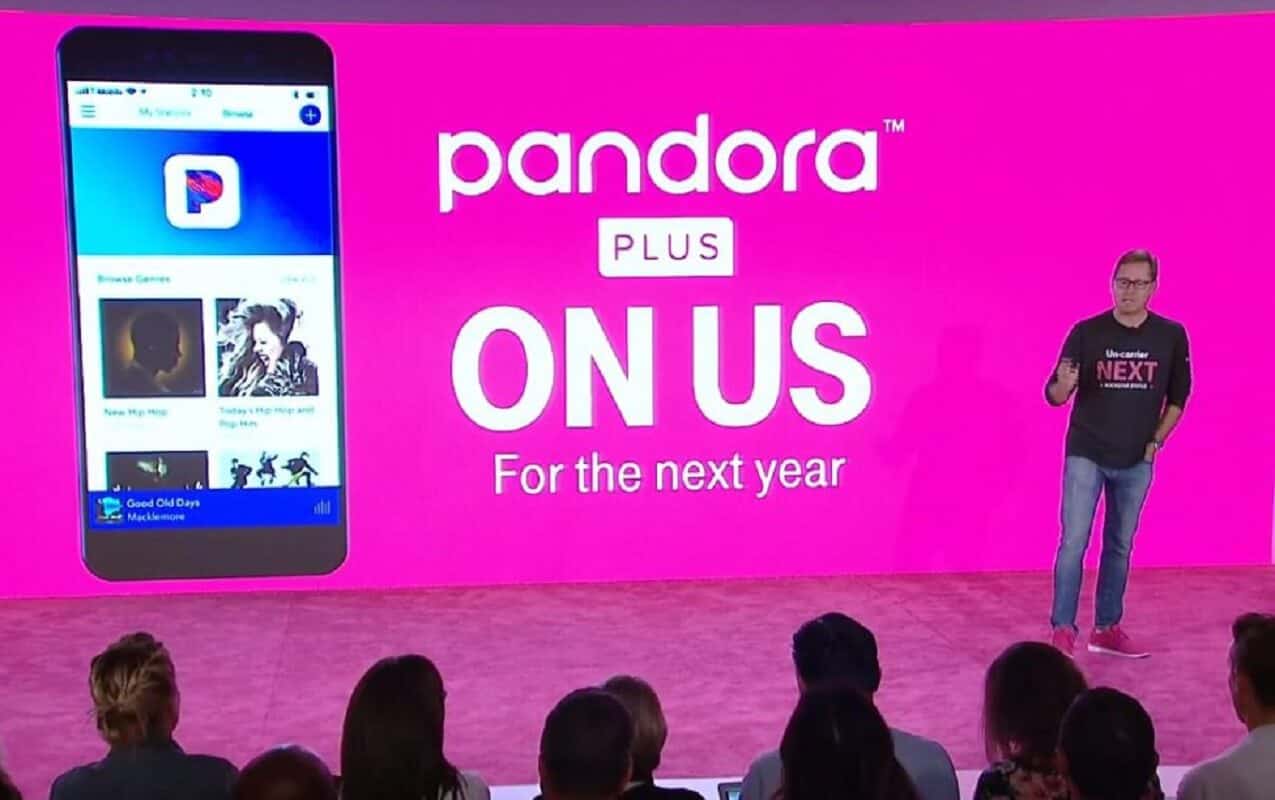 TMobile customers will soon be able to get a year of Pandora Plus for free