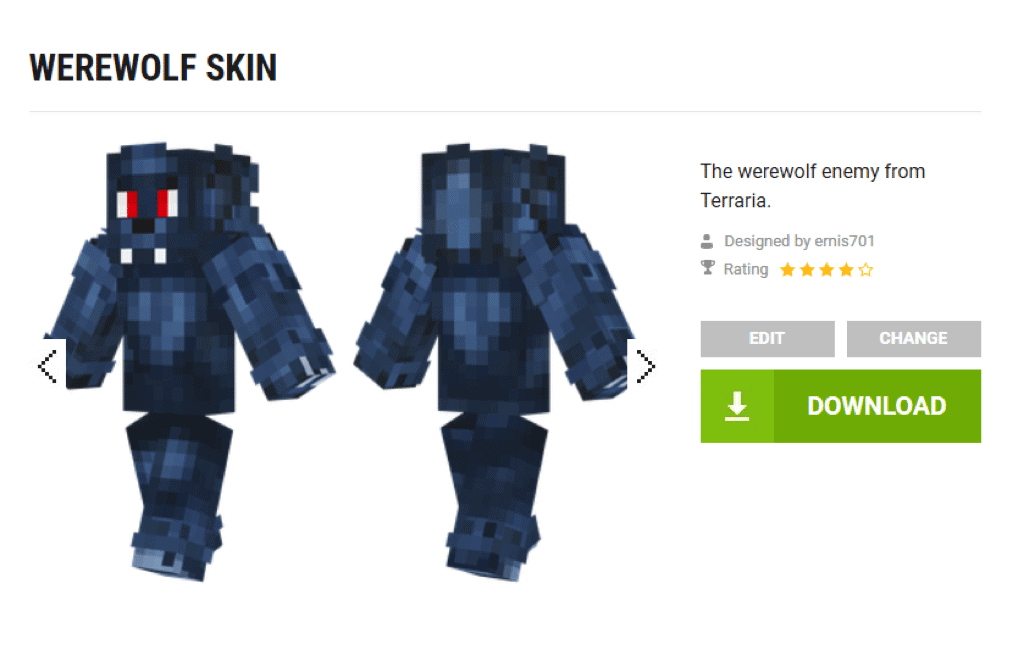 Posts by Chris Smith. minecraft werewolf skin. 