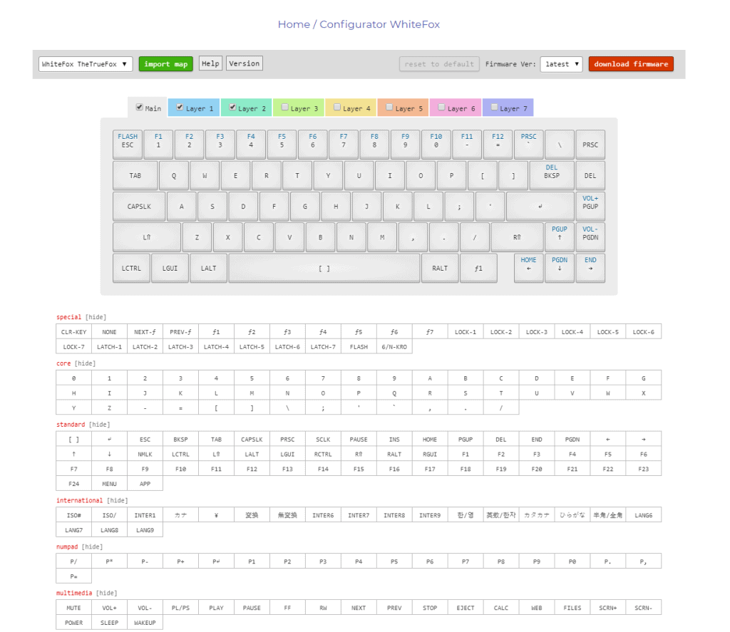 whitefox configuration tool