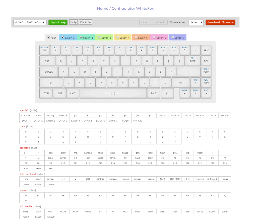 Whitefox configuration tool