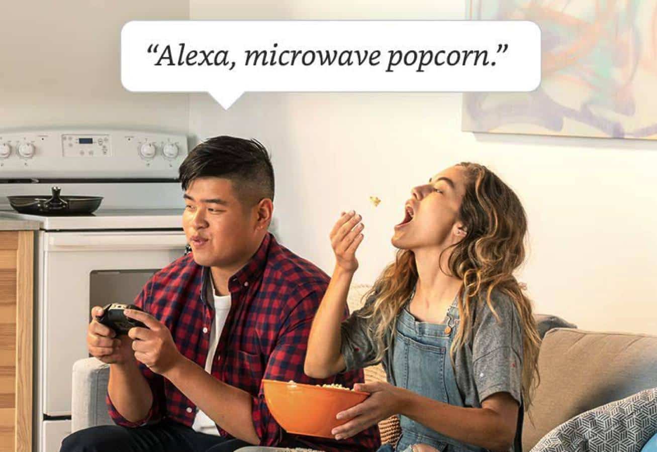 amazon alexa microwave 